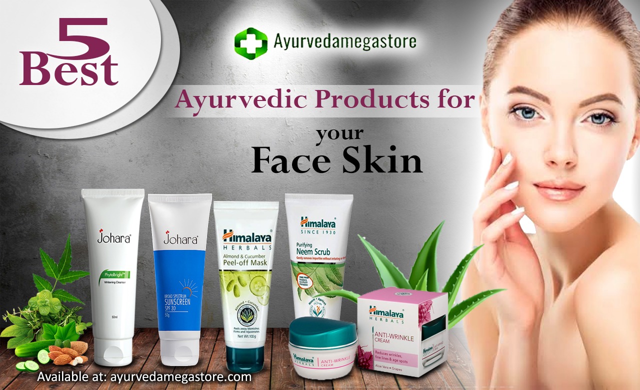 5 best Ayurvedic Products for your Face Skin